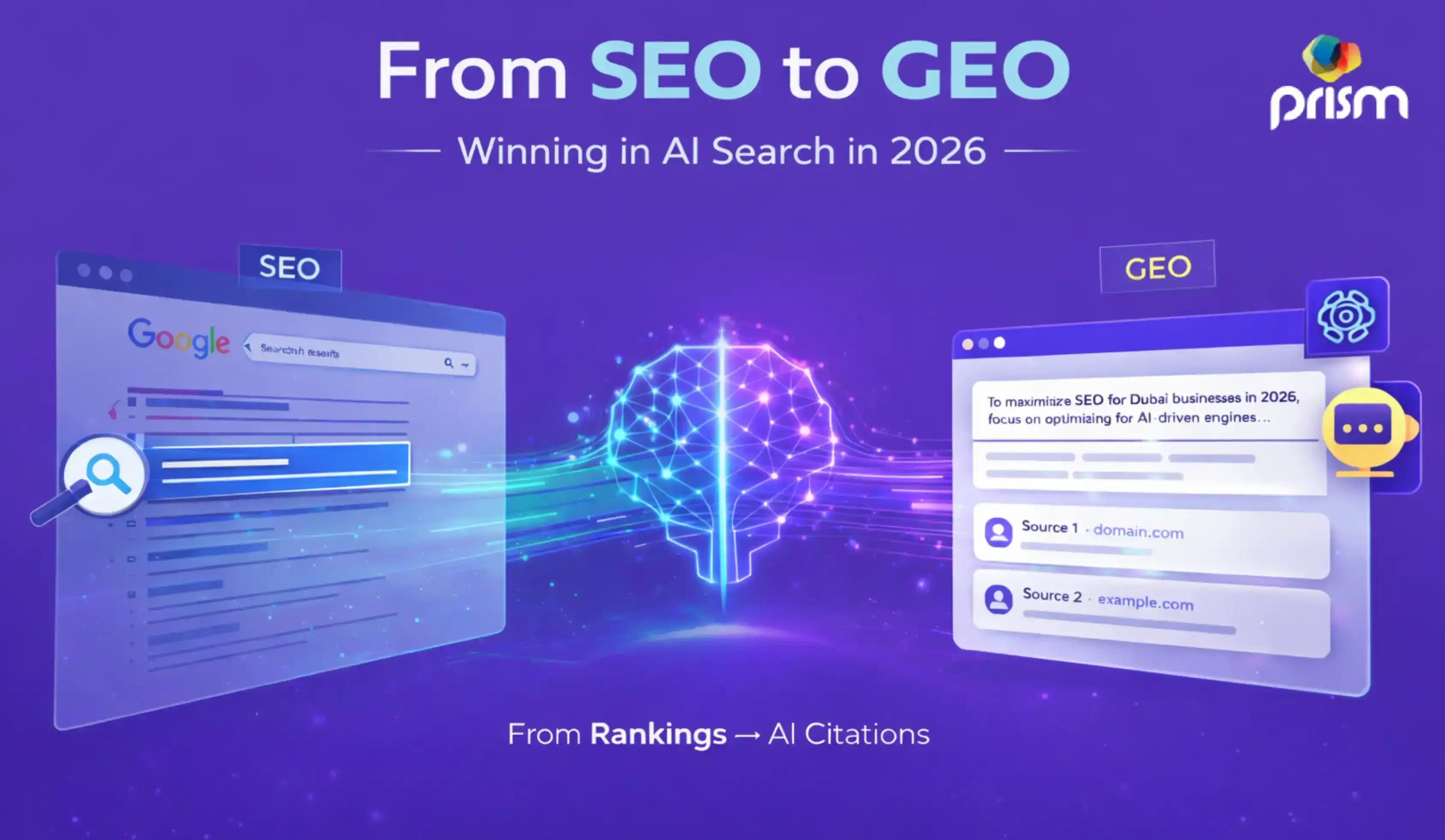 From SEO to GEO : The Future of Search in 2026